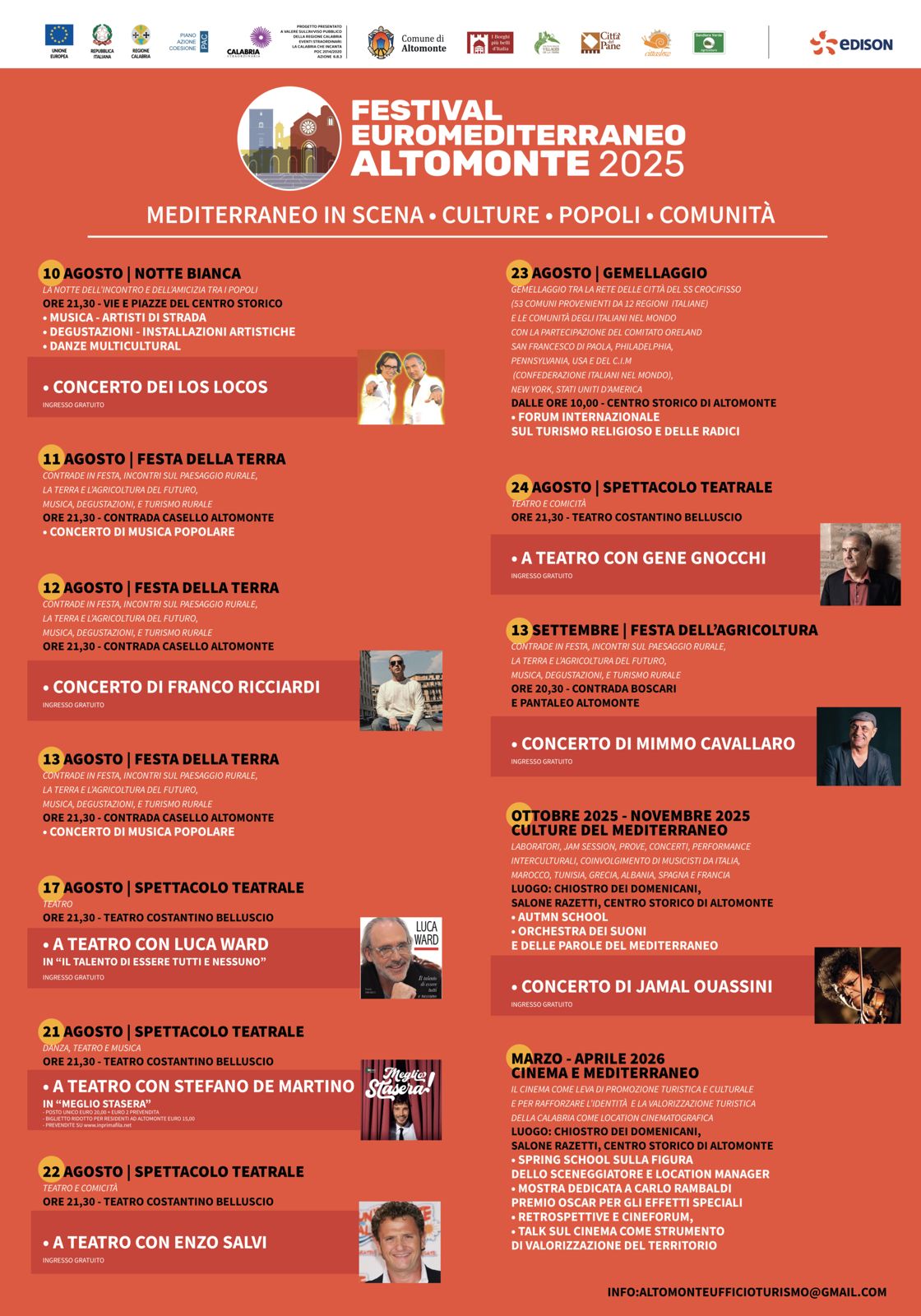 Festival Euromediterraneo 2025