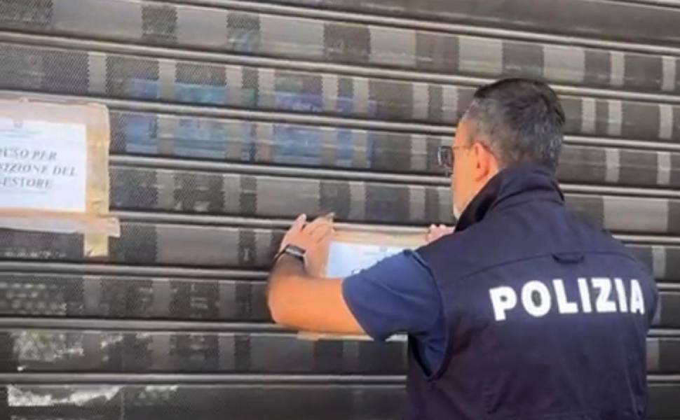 polizia cosenza chiusura locale