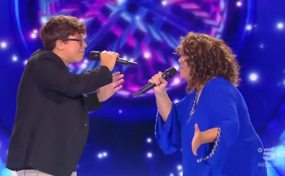 Francesco Costabile e sua madre, Daniela Iannelli