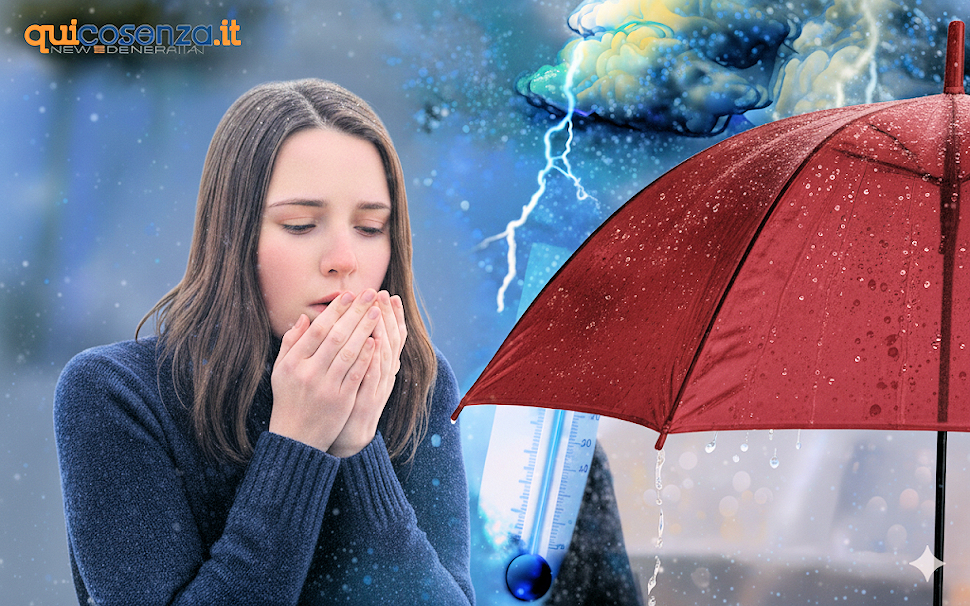 Meteo irruzione fredda - inverno pioggia freddo