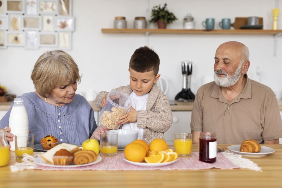 Nonni merenda nipoti