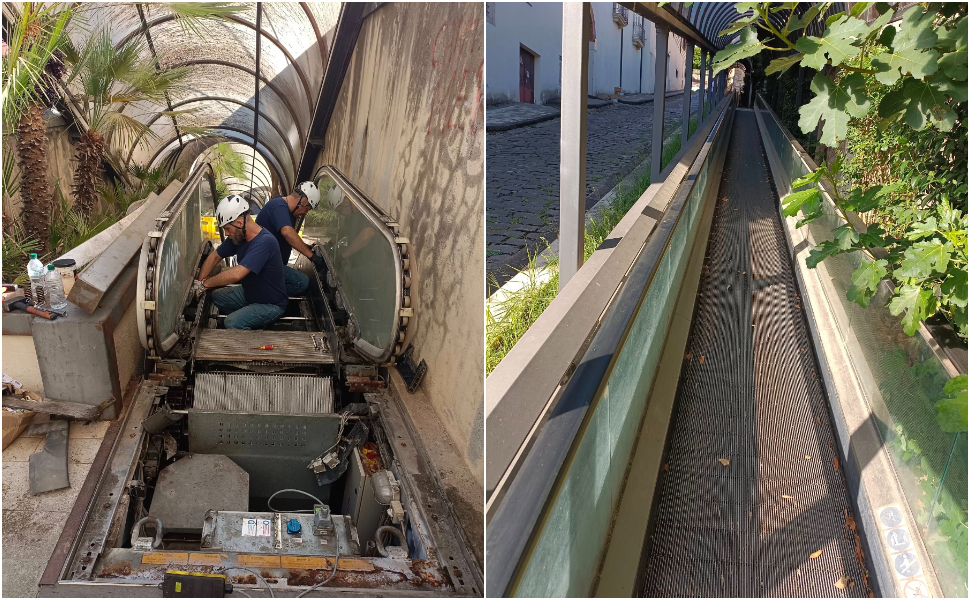 Scale Mobili Cosenza Piazza XV Marzo