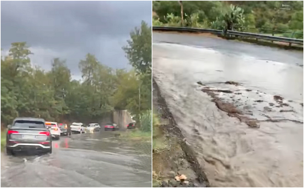 Strade Allagate Cosenza Rende