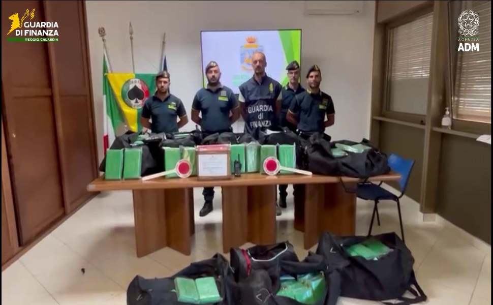 cocaina 288 chili porto gioia tauro 03