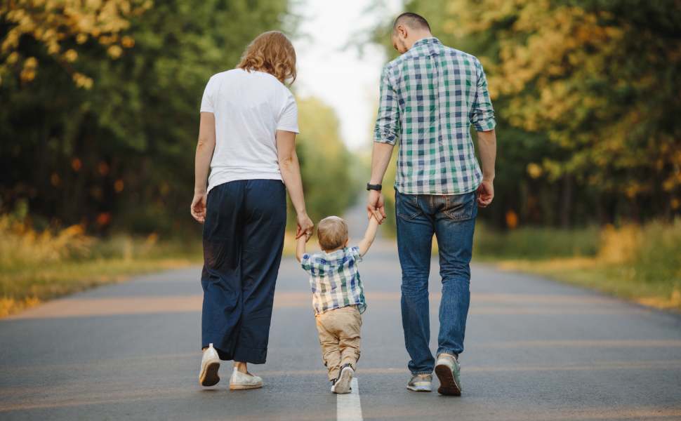 famiglia genitori figlio