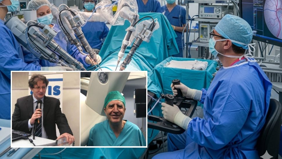 Calabria intervento endovascolare tecnica robotica