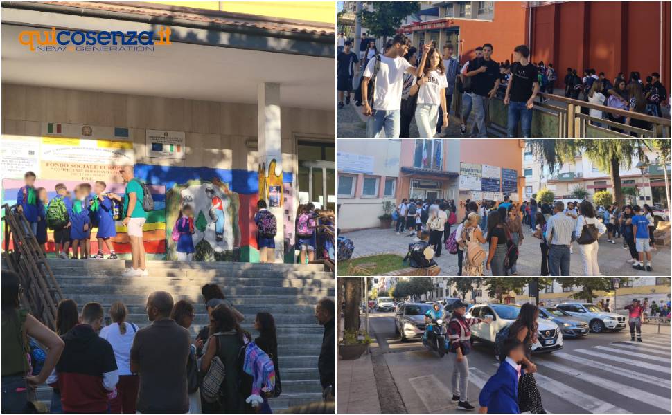 primo giorno scuola cosenza