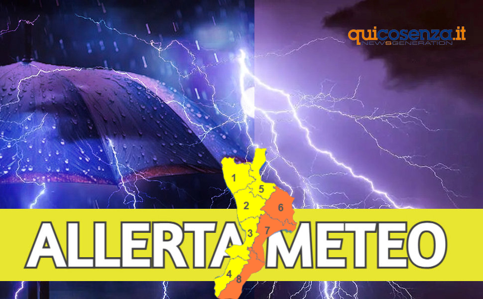 Allerta meteo Calabria