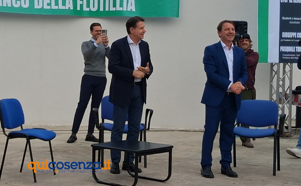 Conte e Tridico all'Unical 03