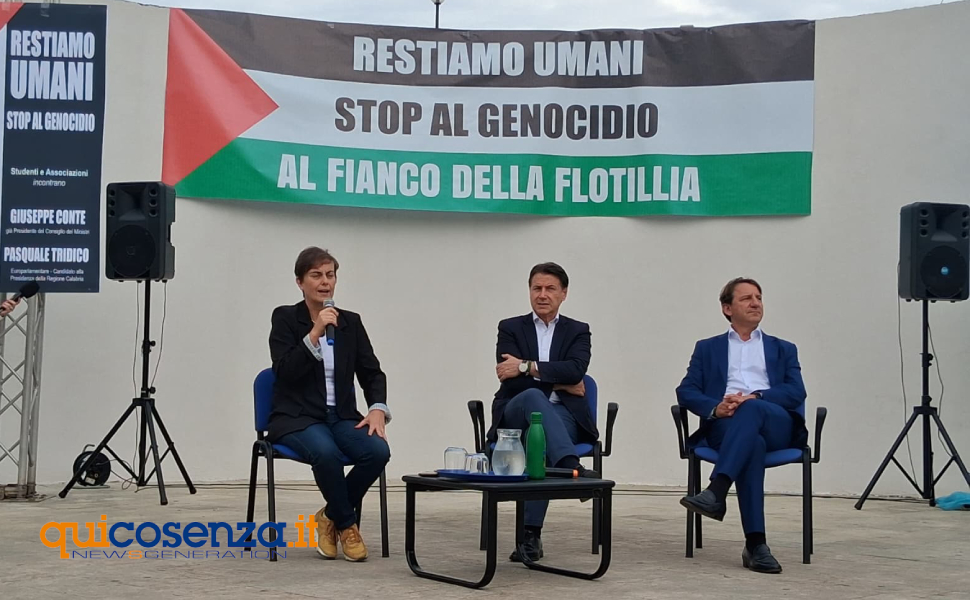 Conte e Tridico all'Unical 04