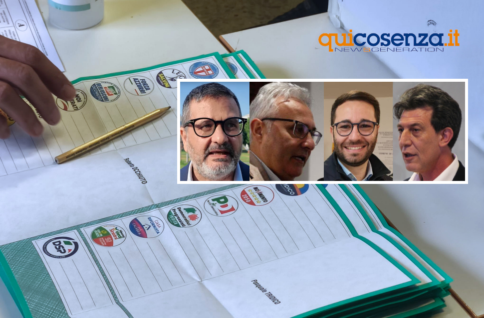 Elezioni-regionali-consiglieri rende Garritano Trombino Ghionna Monaco