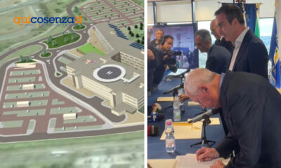 Ospedale-Rende firma cittadella