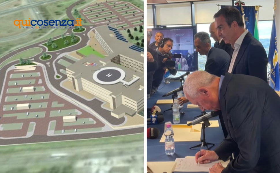 Ospedale-Rende firma cittadella