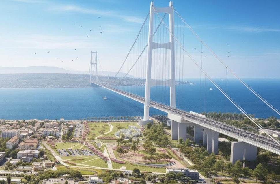 Ponte Sullo Stretto Di Messina