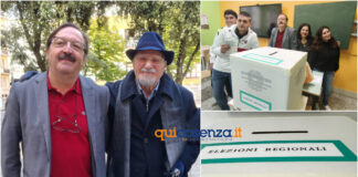 Vincenzo Cretella seggio voto Cosenza 104 anni