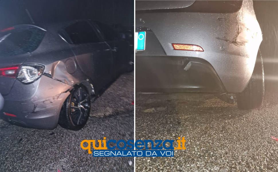 auto danneggiata cosenza appello cittadina