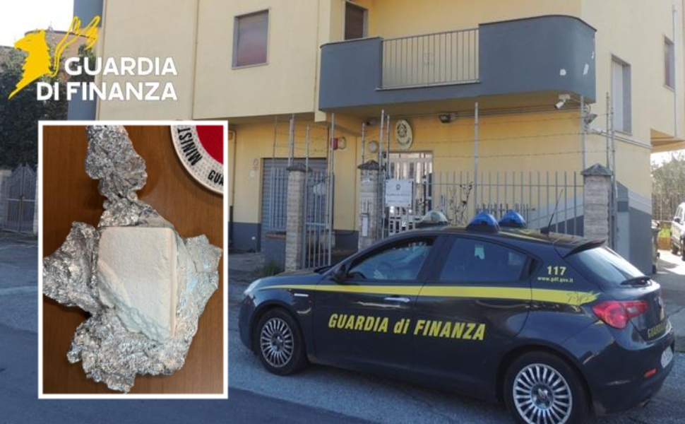 cocaina cosenza guardia finanza