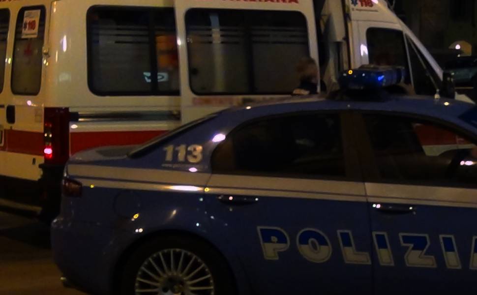 Cosenza 118 e polizia
