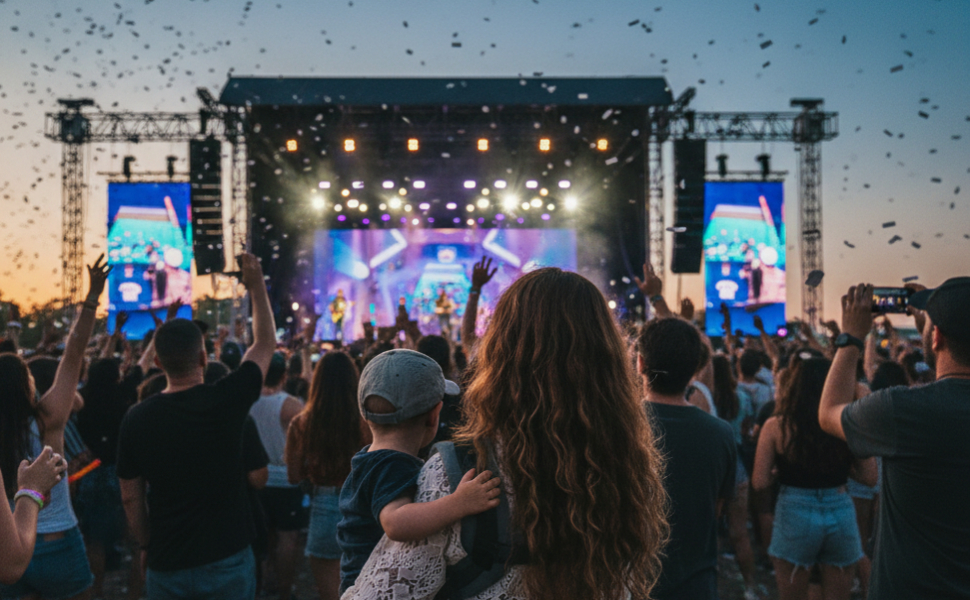 bambini piccoli concerti