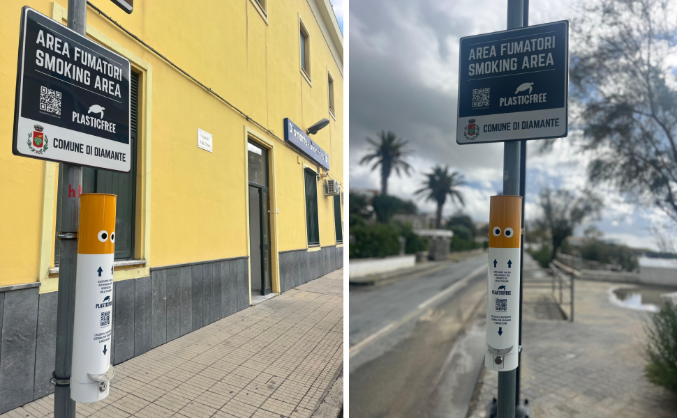 smoking area diamante